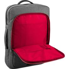 Сумка-рюкзак YENKEE Tarmac 3 в 1 Convertible YBB 1522GY 12L 15.6" Grey (45012156)