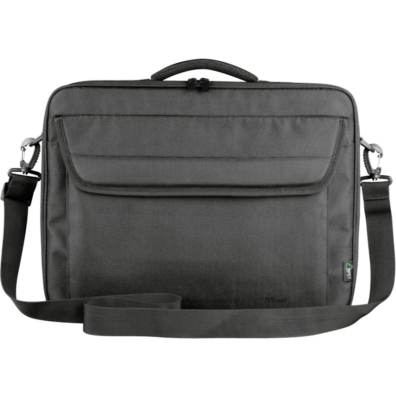 Сумка для ноутбука 15.6" TRUST Atlanta Eco Black (24189) Сумка для ноутбука 15.6" TRUST Atlanta Eco Black (24189)
