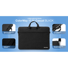 Для ноутбука COLORWAY Casual 17"-17.3" Black (CW-LBC173-BK)