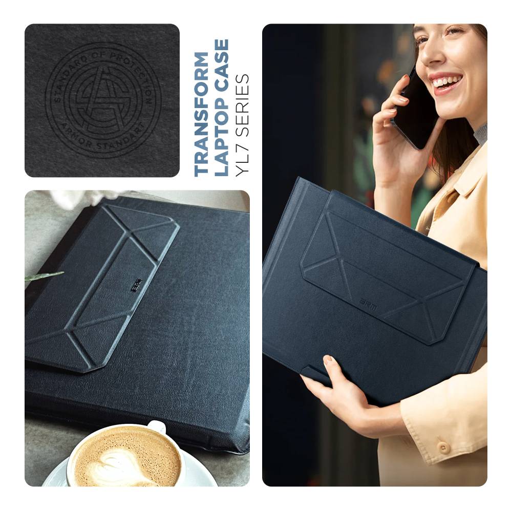 Чехол для ноутбука ARMORSTANDART Laptop Sleeve Stand YL7 16" Black (ARM69064) Диагональ экрана 16