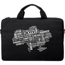 Сумка для ноутбука VINGA 15.6" Cities of Ukraine Black (NB1502UWBK)