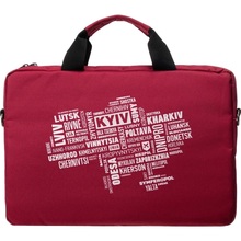 Сумка для ноутбука VINGA 15.6" Cities of Ukraine Burgundy (NB1502UWBY)