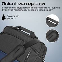 Сумка для ноутбука PROMATE satchel-mb.blue