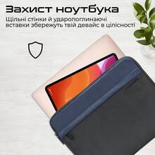 Чехол для ноутбука PROMATE limber-sb.black