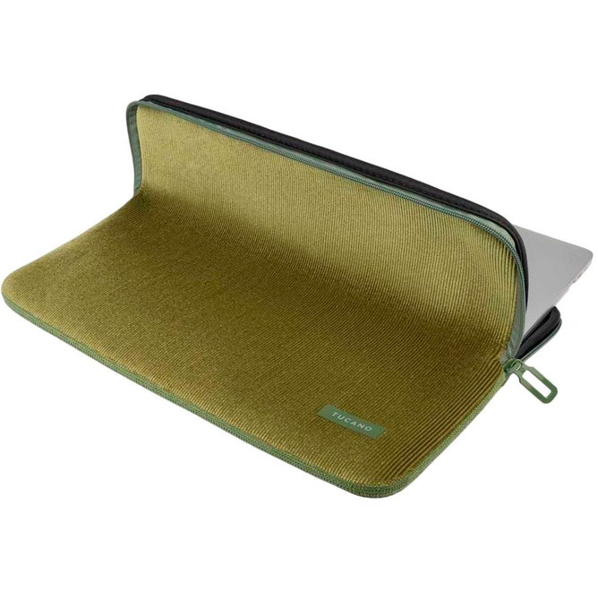 Чохол для ноутбука TUCANO Velluto для MacBook Pro 16" Green (BFVELдля MacBook16-V) Матеріал вельвет