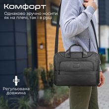 Сумка для ноутбука PROMATE paramount-mb Black