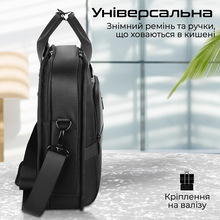 Сумка для ноутбука PROMATE paramount-mb Black