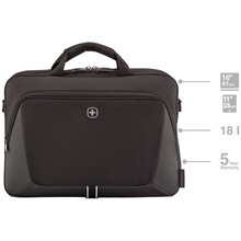 Сумка для ноутбука WENGER XE Brief 16" черная (653300)