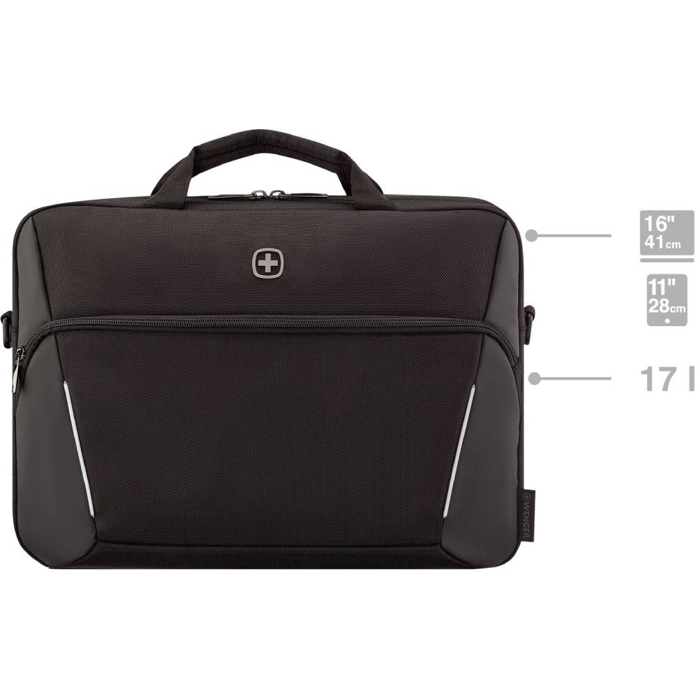 Изображение Сумка для ноутбука WENGER XE Compact Brief 16" черная (653299)