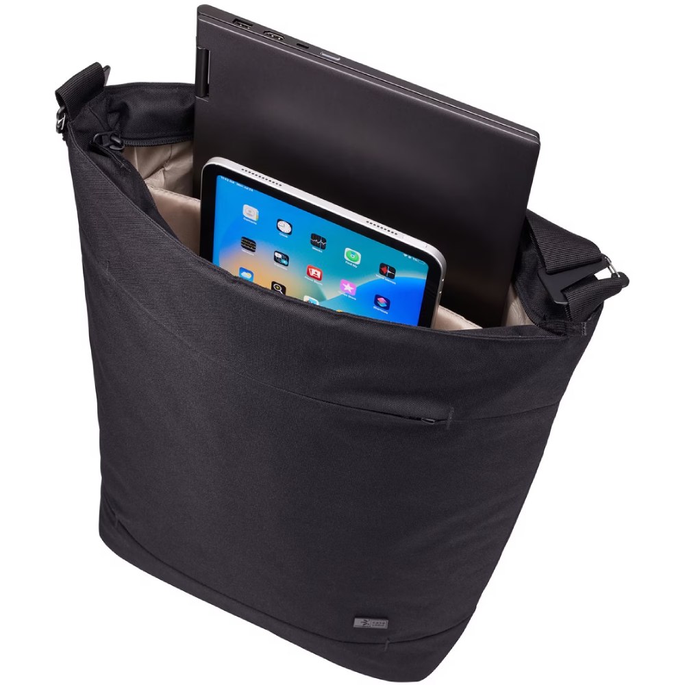 Сумка для ноутбука CASE LOGIC Invigo Eco Convertible Tote 15.6" INVIT-116 Black (3205106) Материал полиэстер