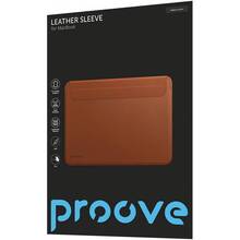 Чехол для ноутбука PROOVE Leather Sleeve MacBook 15.4"/16.2" Brown (55837brown)