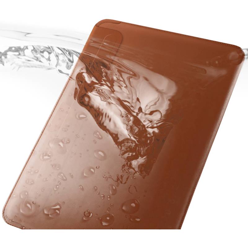Чехол для ноутбука PROOVE Leather Sleeve MacBook 15.4"/16.2" Brown (55837brown) Материал искусственная кожа