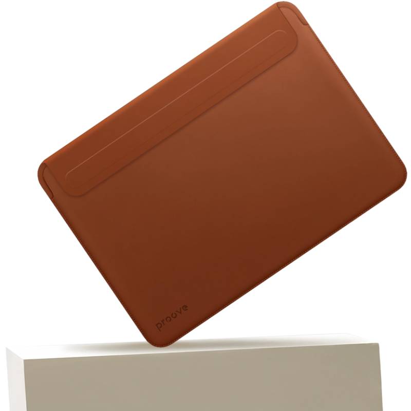 Чехол для ноутбука PROOVE Leather Sleeve MacBook 15.4"/16.2" Brown (55837brown) Диагональ экрана 15.4