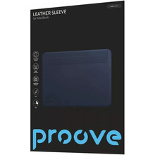 Чехол для ноутбука PROOVE Leather Sleeve MacBook 13"/13,3" Blue (60234blue)