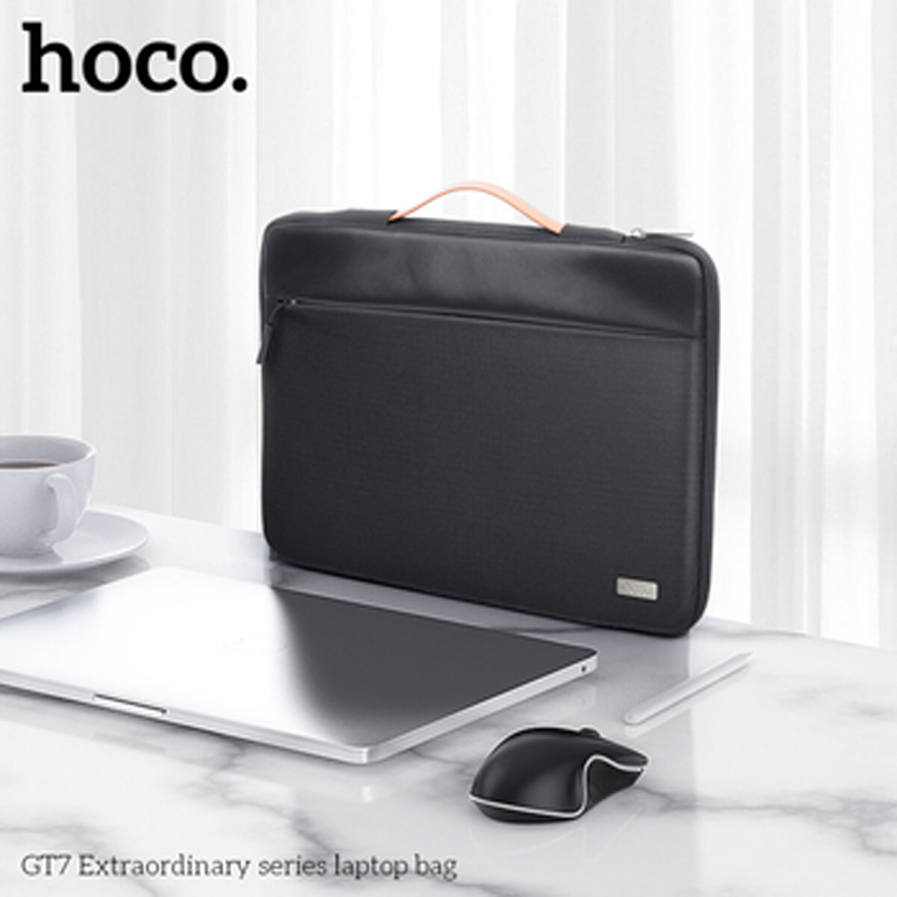Сумка HOCO GT7 Extraordinary series Mysterious 14" Black (6942007648417) Матеріал Текстиль