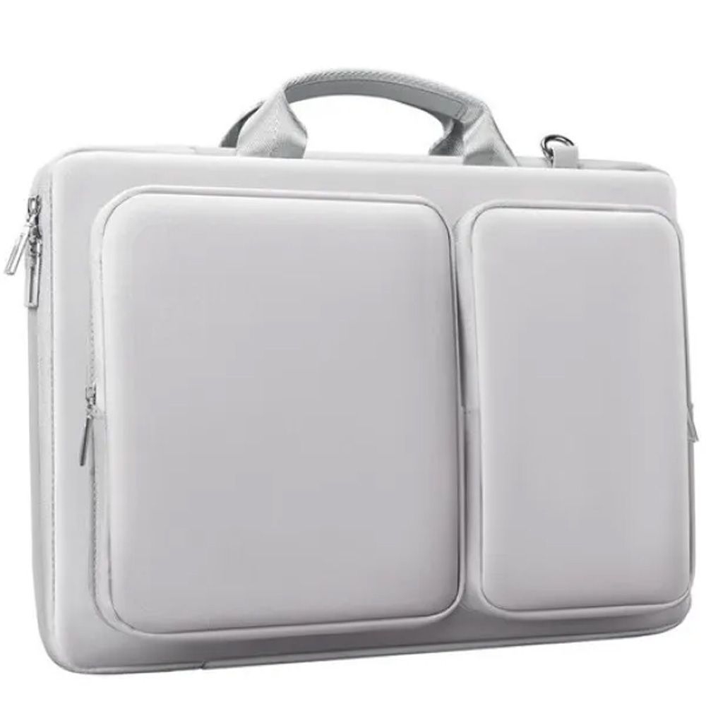 Сумка для ноутбука BUMB 14" Gray (РН244554) Матеріал синтетична тканина