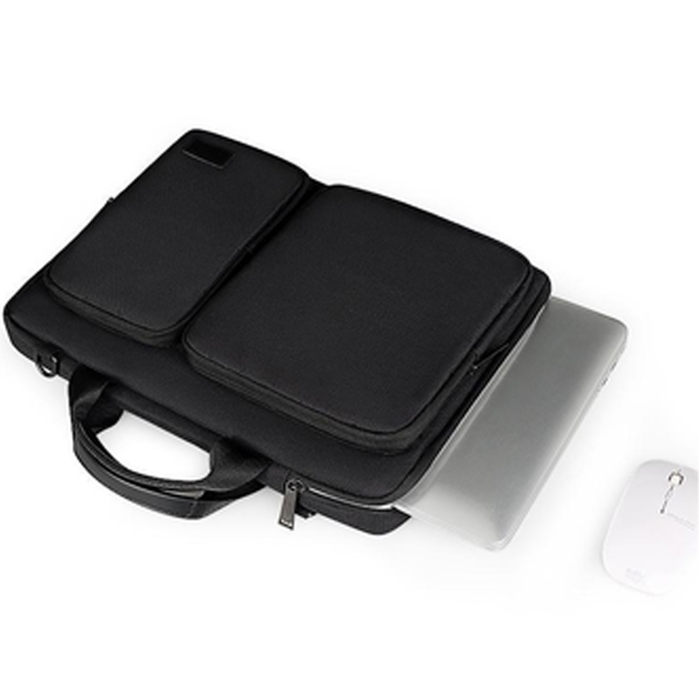 Сумка для ноутбука BUMB 15.6" Black (РН244557) Матеріал нейлон