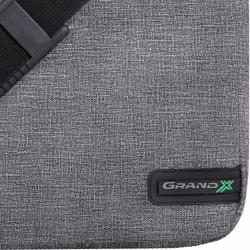 Сумка для ноутбука GRAND-X SB-239G Gray Материал ткань