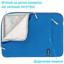 Чохол для ноутбука GRAND-X SL-14В Blue