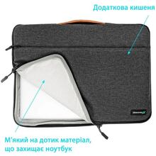 Сумка для ноутбука GRAND-X SLX-14D Dark Grey