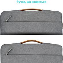 Сумка для ноутбука GRAND-X SLX-15G Grey