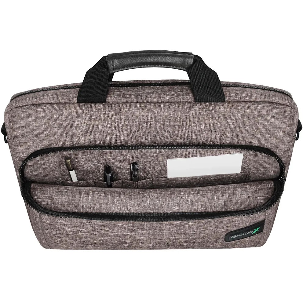 Для ноутбука GRAND-X Magic pocket! 14'' Brown (SB-148B) Матеріал поліестер