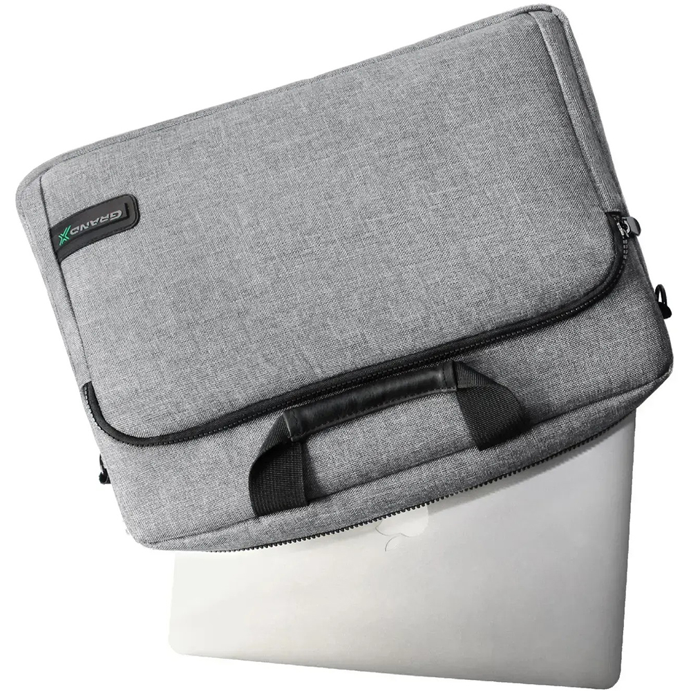 Для ноутбука GRAND-X Magic pocket! 15.6'' Grey (SB-149G) Матеріал поліестер