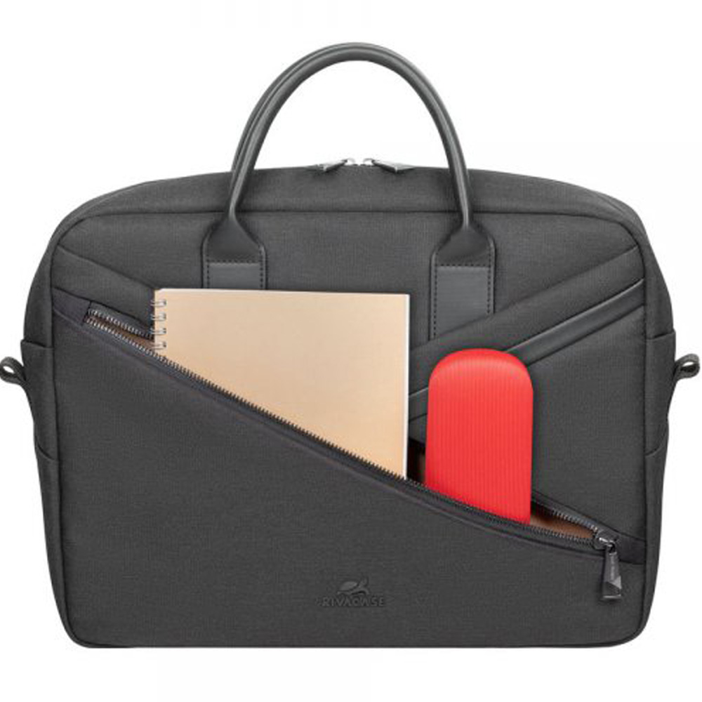 Зовнішній вигляд Сумка для ноутбука RIVACASE 15" 8124 Black ECO