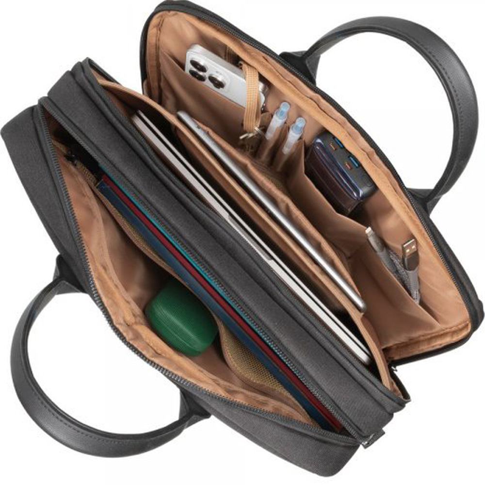 Сумка для ноутбука RIVACASE 15.6" 8134 Black ECO Діагональ екрану 15.6