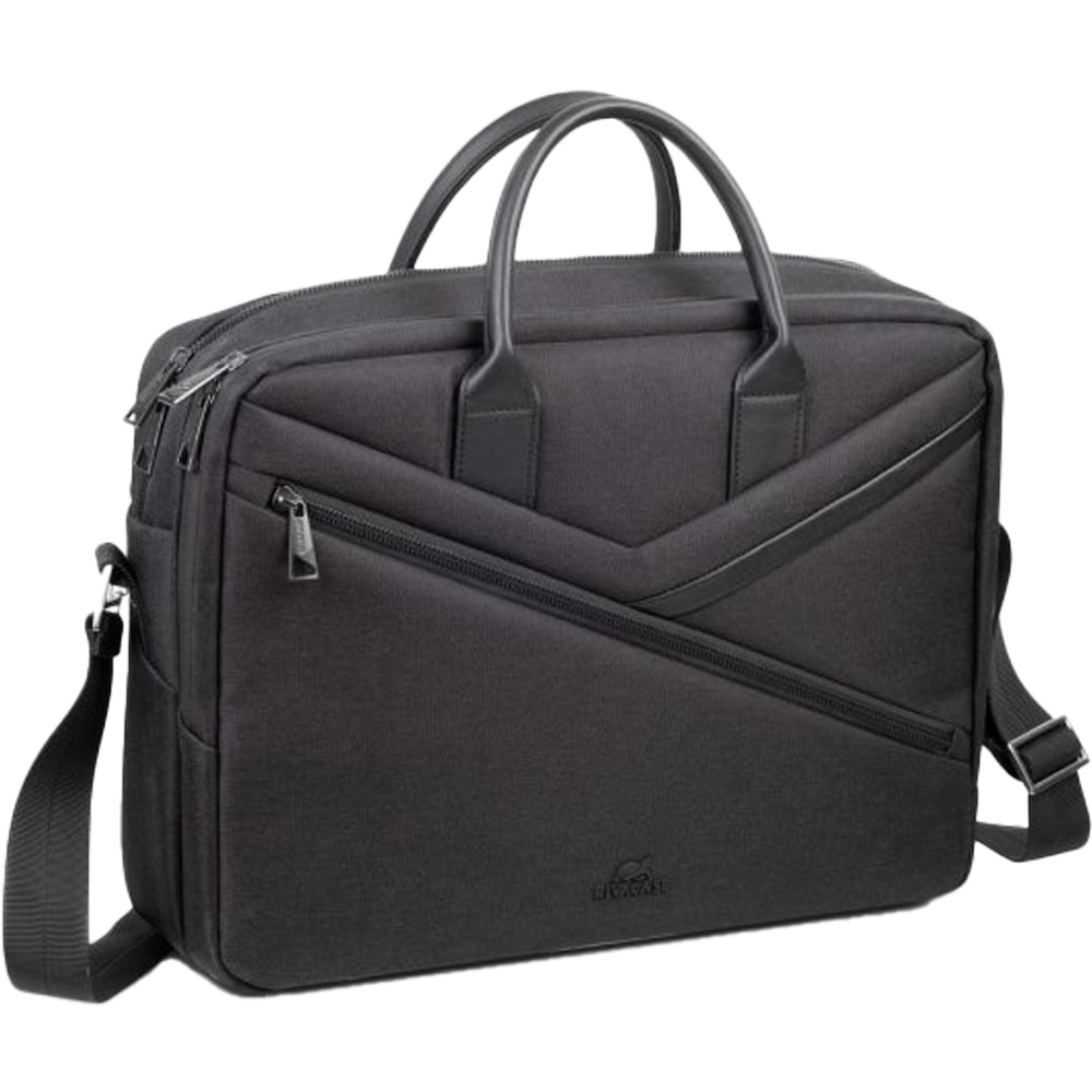 Сумка для ноутбука RIVACASE 15.6" 8134 Black ECO Матеріал поліестер