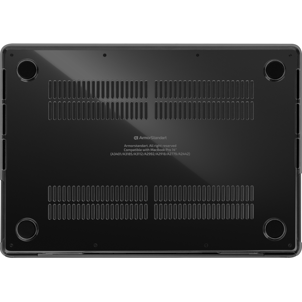Чехол для ноутбука ARMORSTANDART Crystal для MacBook Pro 16 M4/M3/M2/M1 Grey (ARM79449) Тип чехол для ноутбука