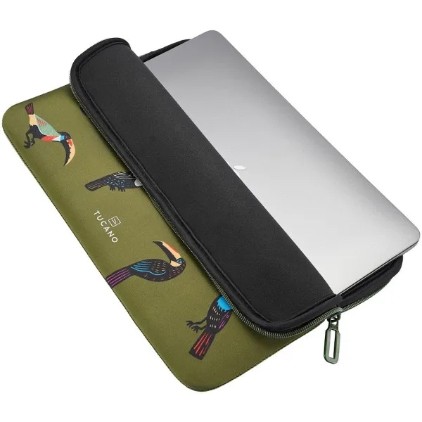 Фото Чехол для ноутбука TUCANO Tucani 13"/14" Green (BFTUC401314-)