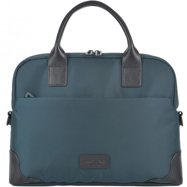 Сумка для ноутбука TUCANO Fine 13"/14" Green (39 x 28 x 11) Матеріал нейлон