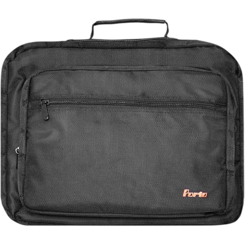 Сумка для ноутбука PORTO 15,6" Computer BagBlack (NON082BK) чорна, нейлон/полиамид