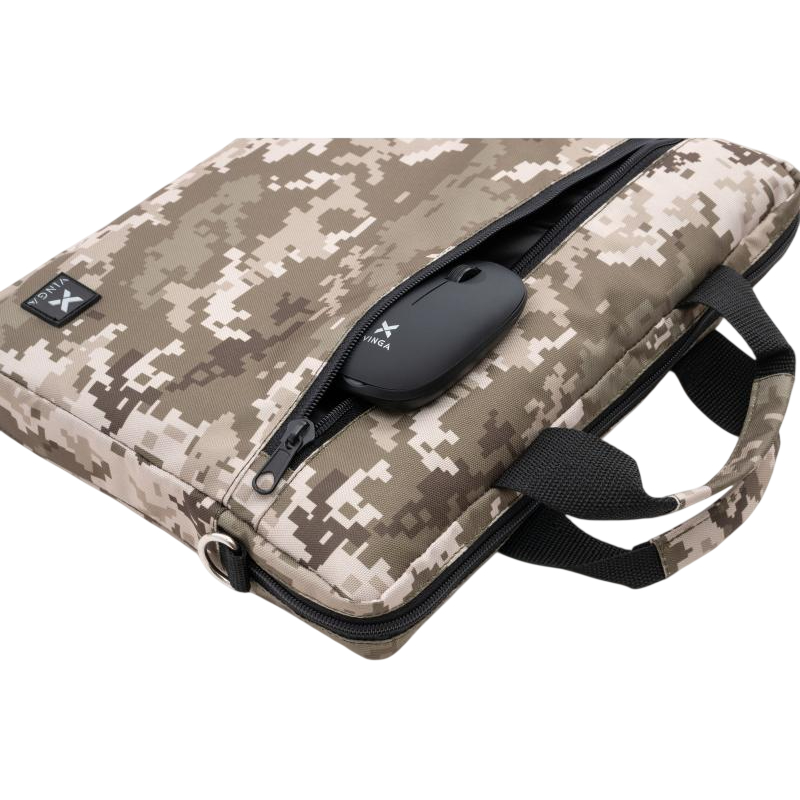 Сумка для ноутбука VINGA 15.6" NB1101 Pixel (NB1101PX) Колір зелений