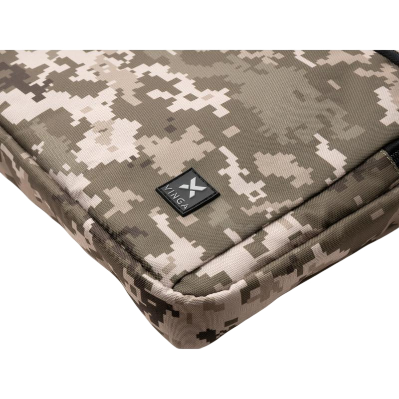 Сумка для ноутбука VINGA 14" NB1430 Pixel (NB1430PX) Цвет зеленый