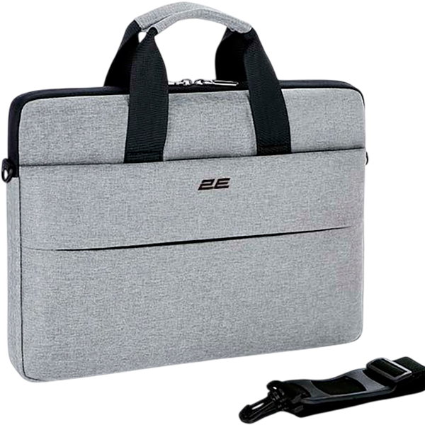 Сумка для ноутбук 2E Slim Keeper Plus 17" Grey (2E-CBT2397GR)