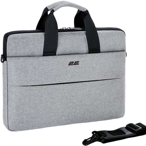 Сумка для ноутбука 2E Slim Keeper Plus 13/14" Gray (2E-CBT2394GR)