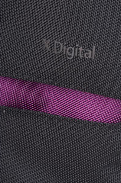 Сумка X-DIGITAL Dallas 210 (Black/Violet) Материал полиэстер