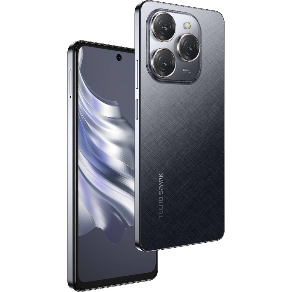 Смартфон TECNO Spark 20 PRO (KJ6) 8/256GB Dual Sim Moonlit Black Диагональ дисплея 6.78