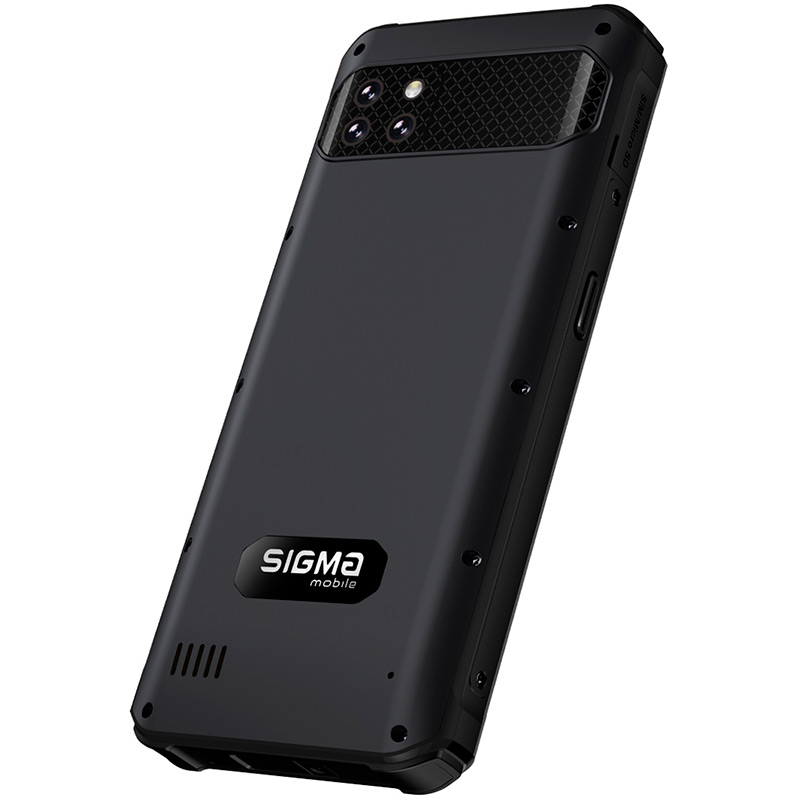 Зовнішній вигляд Смартфон SIGMA X-treme PQ56 6/128 Gb Dual Sim Black (4827798338018)