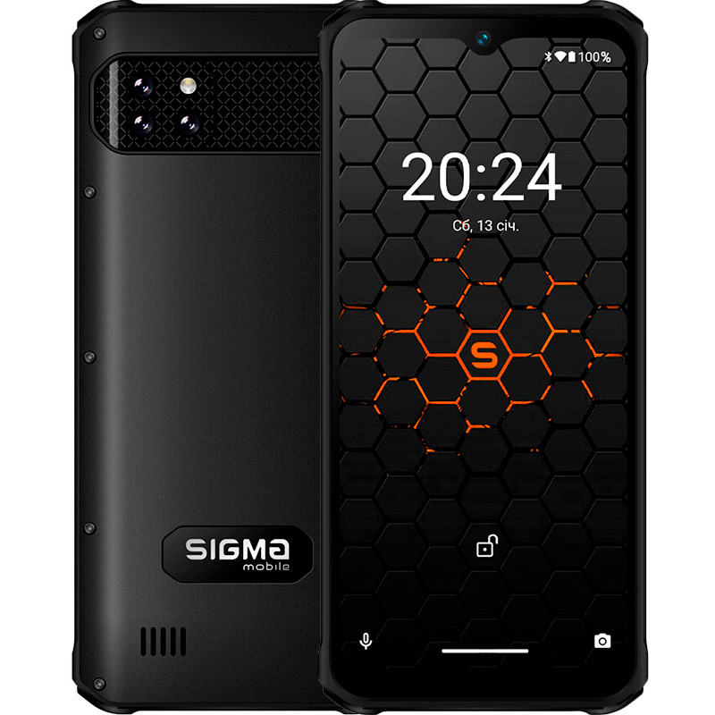 Смартфон SIGMA X-treme PQ56 6/128 Gb Dual Sim Black (4827798338018)