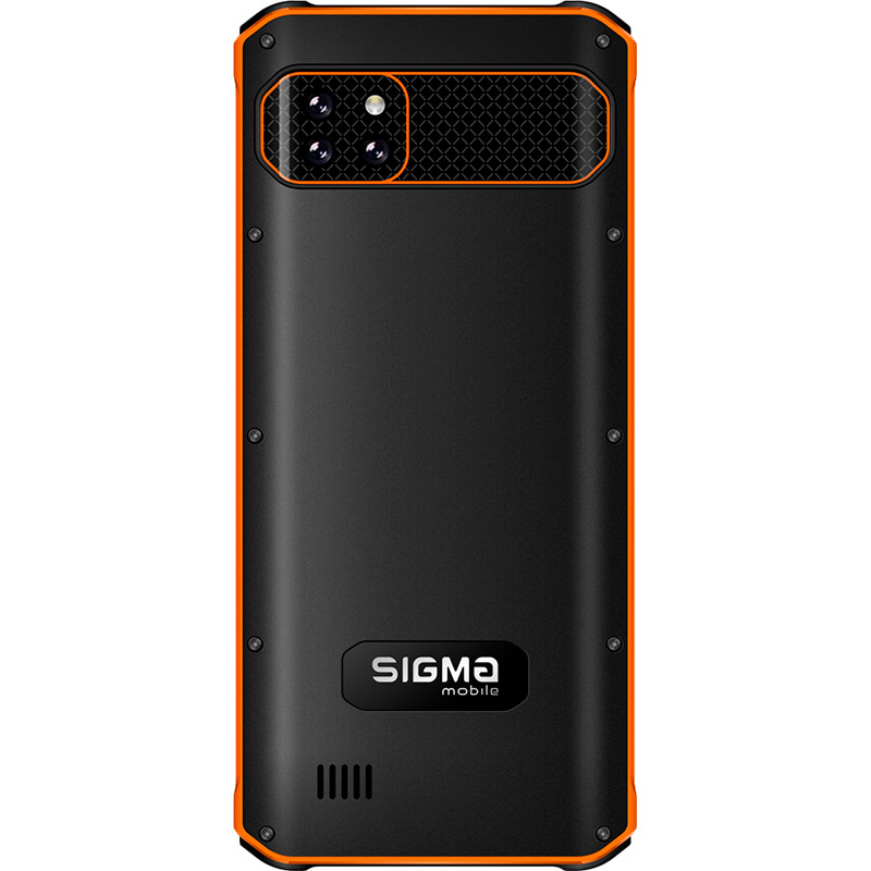 Смартфон SIGMA X-treme PQ56 6/128 Gb Dual Sim Black Orange (4827798338025) Діагональ дисплея 6.53