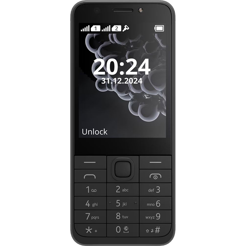 Мобільний телефон NOKIA 230 DualSim 2024 Black Матриця TFT