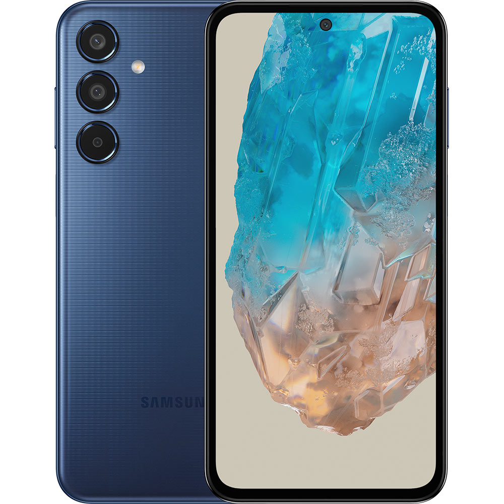 SAMSUNG Galaxy M35 5G SM-M356B 6/128Gb DBB Dark Blue (SM-M356BDBBEUC)  купить в Киеве ? лучшая цена в Фокстрот по всей Украине: Харьков, Днепр,  Одесса, Николаев, Запорожье