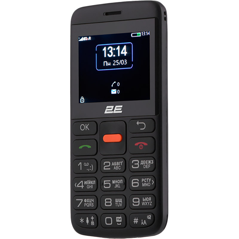 Мобильный телефон 2E T180 MAX (black) Аккумулятор 1000