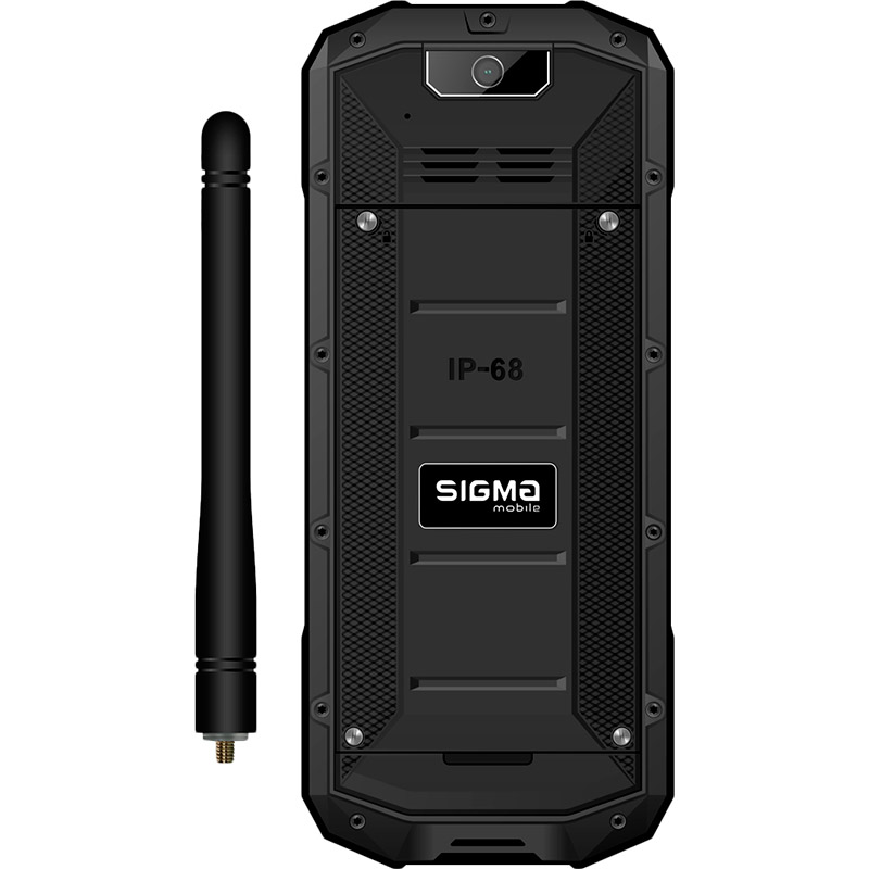 Мобільний телефон SIGMA X-treme PA68 WAVE Black Діагональ дисплея 2.4