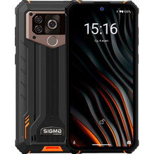 Смартфон SIGMA X-treme PQ55 4/64GB Dual Sim Black/Orange