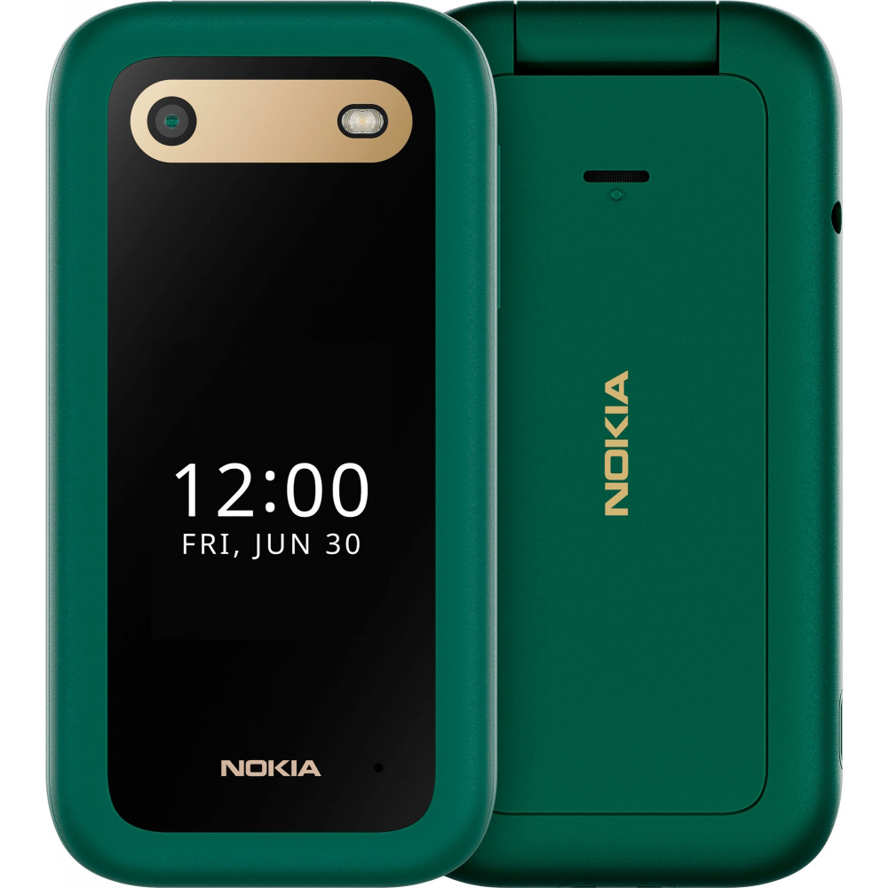 Мобильный телефон NOKIA 2660 Flip TA-1469 Dual Sim Lush Green