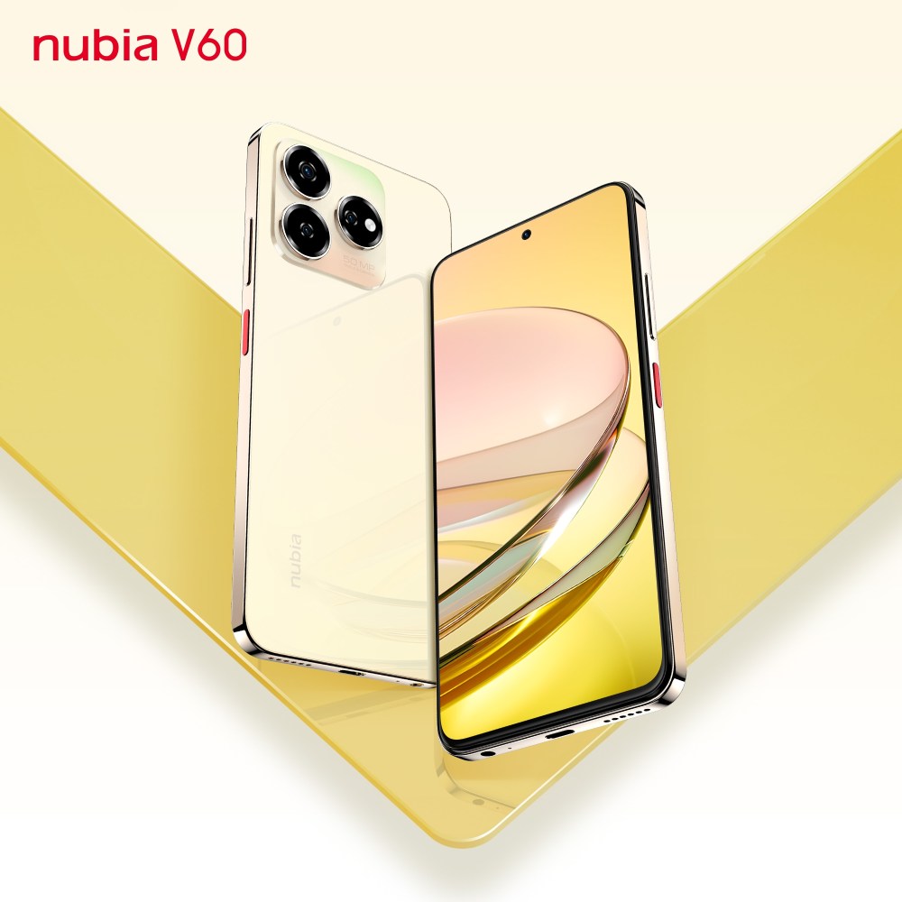 У Фокстрот Смартфон ZTE NUBIA V60 8/256GB Gold